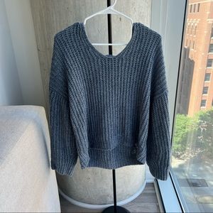Blue Knit sweater